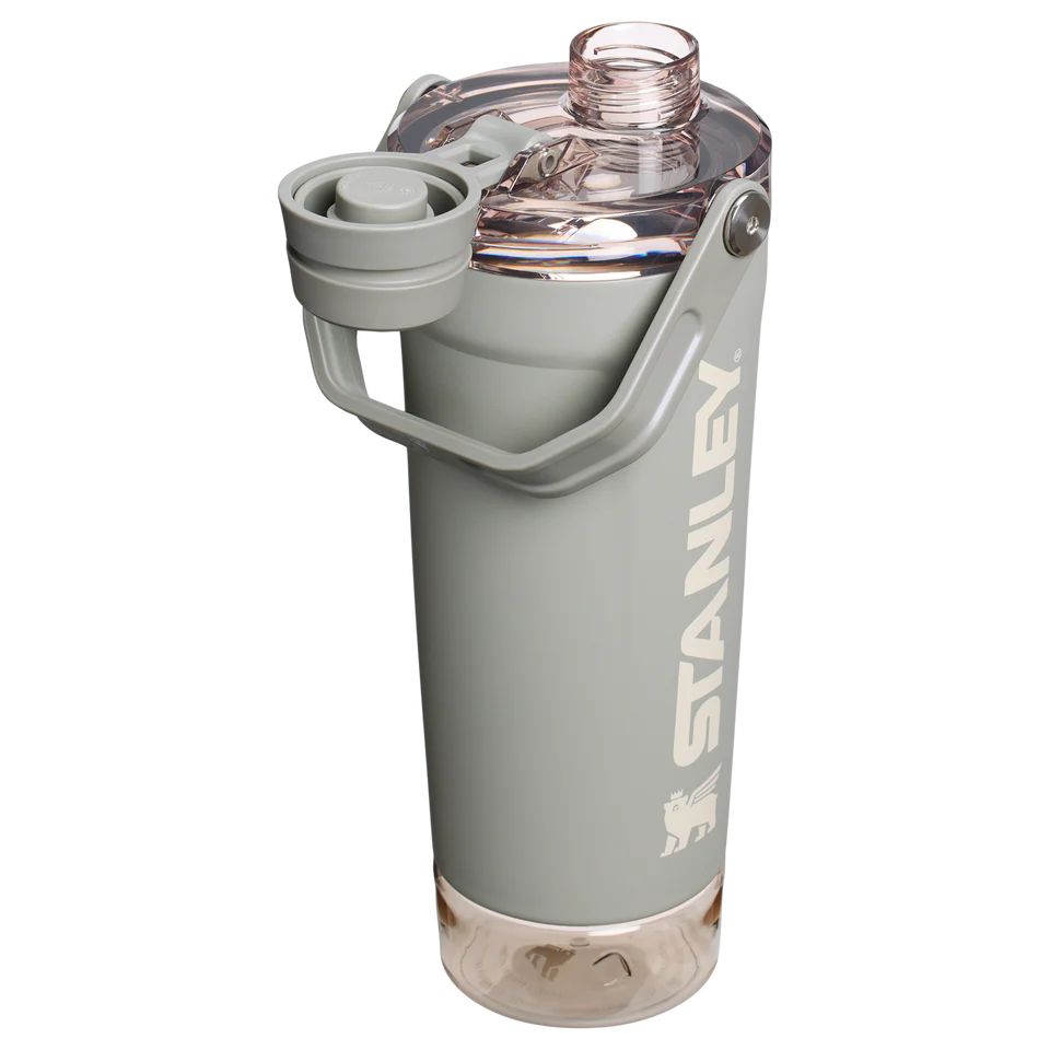 Stanley Vitalize Shaker Bottle 20 OZ - Sage Grey
