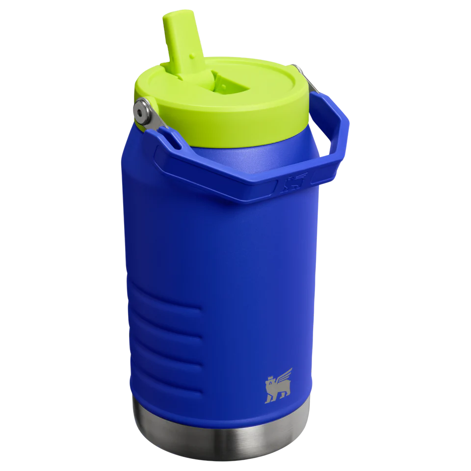 Stanley IceFlow Flip Straw Jug 64 OZ - Cobalt Chartreuse