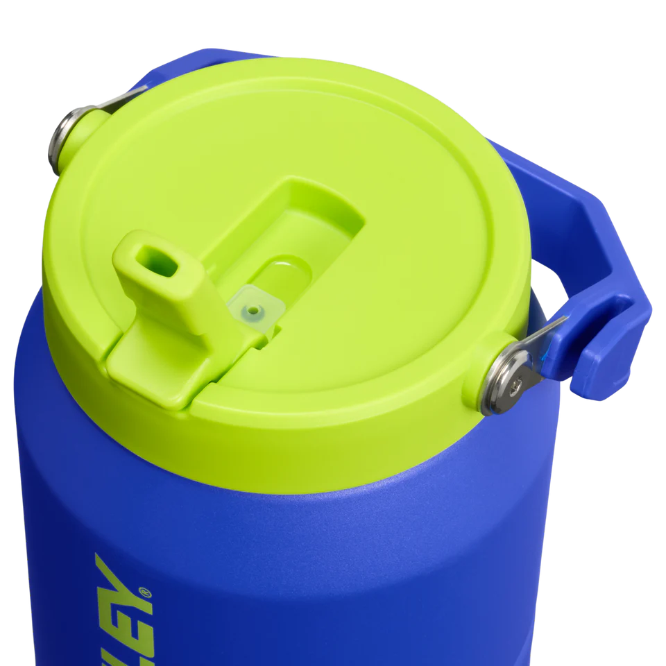 Stanley IceFlow Flip Straw Jug 64 OZ - Cobalt Chartreuse
