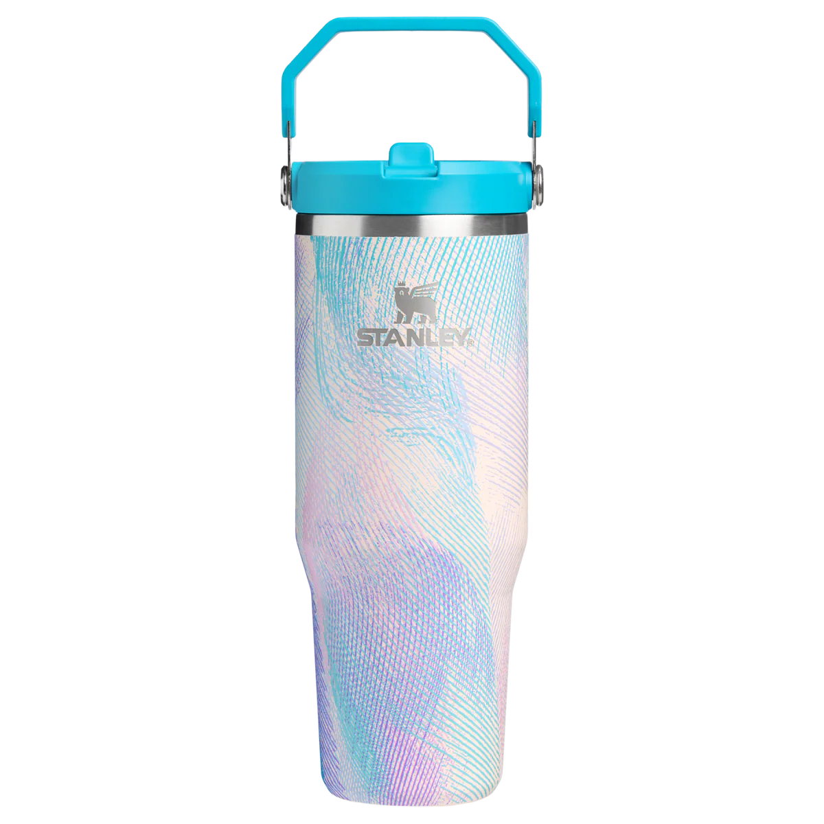 Stanley IceFlow Flip Straw Tumbler 30 OZ - Sea Glass Plume