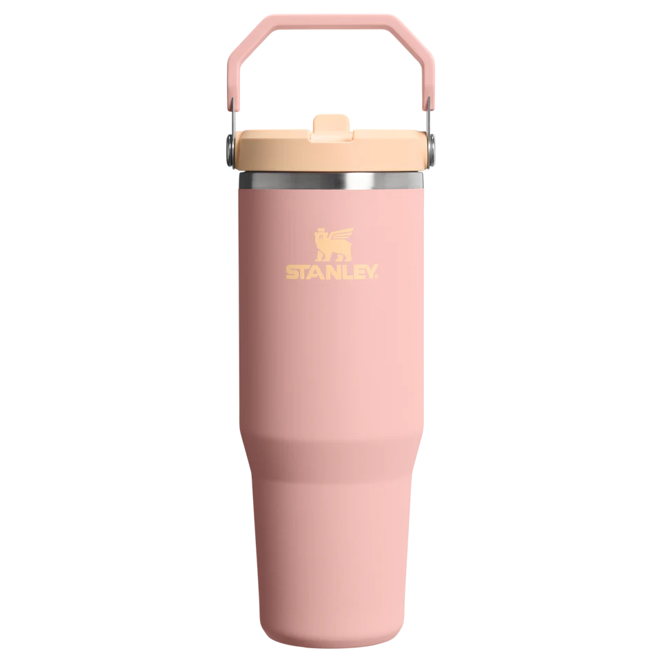 Stanley IceFlow Flip Straw Tumbler 30 OZ - Peach Rose