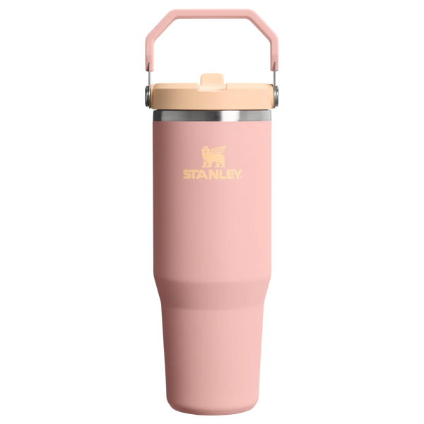Stanley IceFlow Flip Straw Tumbler 30 OZ - Peach Rose