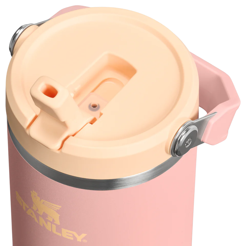 Stanley IceFlow Flip Straw Tumbler 30 OZ - Peach Rose