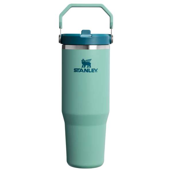 Stanley IceFlow Flip Straw Tumbler 30 OZ - Spring Green