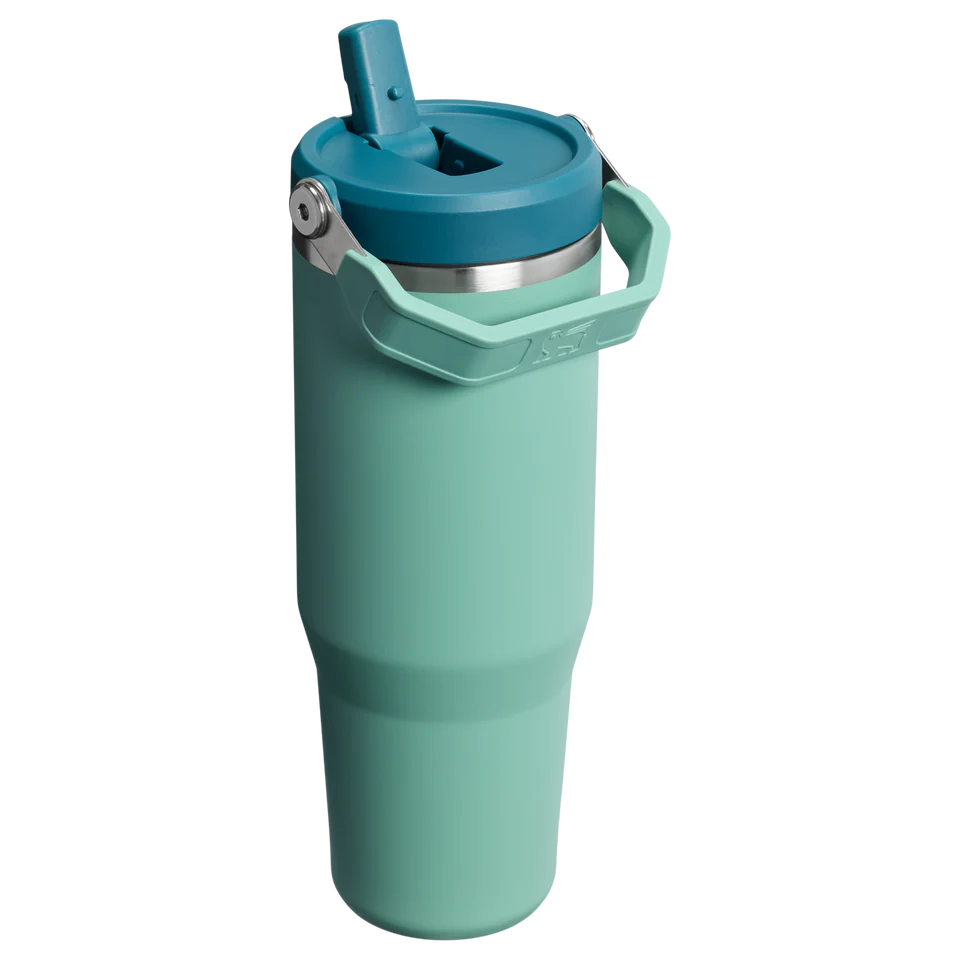 Stanley IceFlow Flip Straw Tumbler 30 OZ - Spring Green
