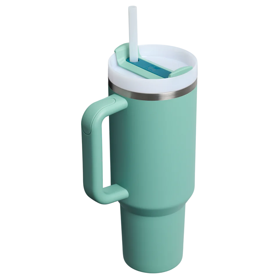 Stanley Quencher H2.0 Flowstate Tumbler 40 OZ - Spring Green
