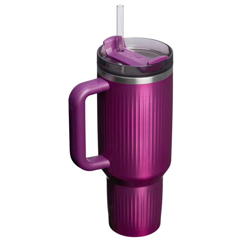 Stanley Quencher Fluted Tumbler 40 OZ - Mulberry Shine