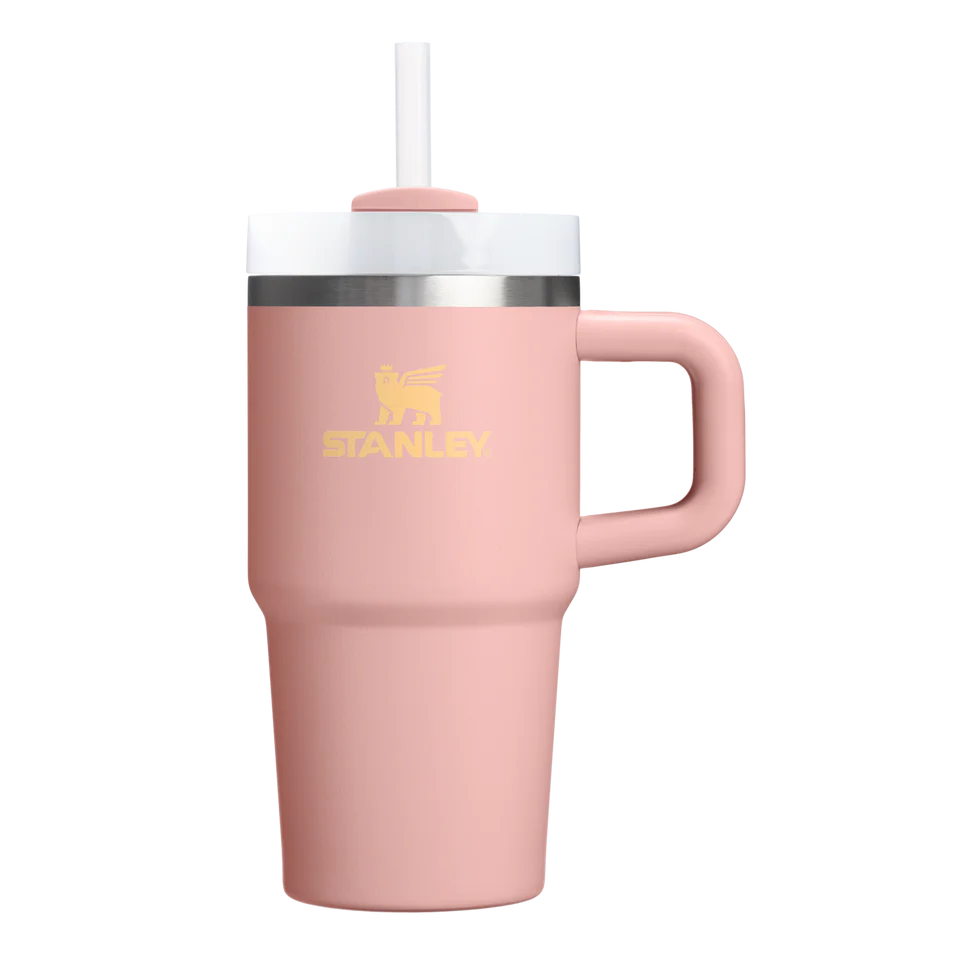 Stanley Quencher H2.0 Flowstate Tumbler 20 OZ - Peach Rose