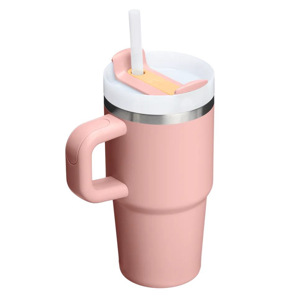 Stanley Quencher H2.0 Flowstate Tumbler 20 OZ - Peach Rose