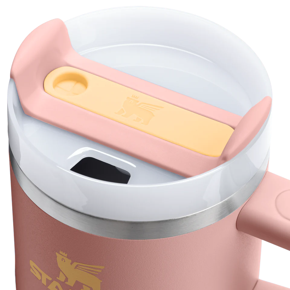 Stanley Quencher H2.0 Flowstate Tumbler 20 OZ - Peach Rose
