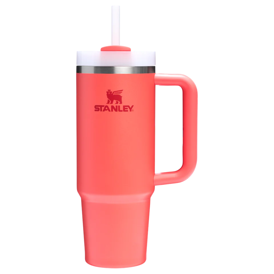 Stanley Quencher H2.0 Flowstate Tumbler 30 OZ - Hot Coral