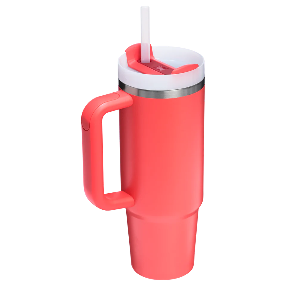 Stanley Quencher H2.0 Flowstate Tumbler 30 OZ - Hot Coral
