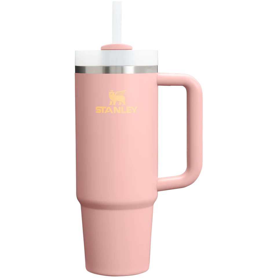 Stanley Quencher H2.0 Flowstate Tumbler 30 OZ - Peach Rose