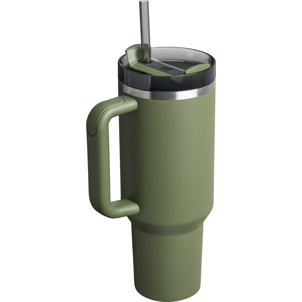 Stanley Quencher H2.0 Flowstate Tumbler 40 OZ - Dried Pine