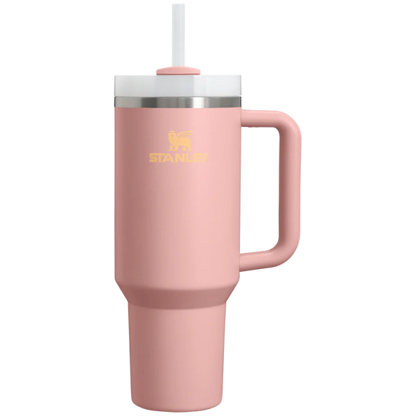 Stanley Quencher H2.0 Flowstate Tumbler 40 OZ - Peach Rose