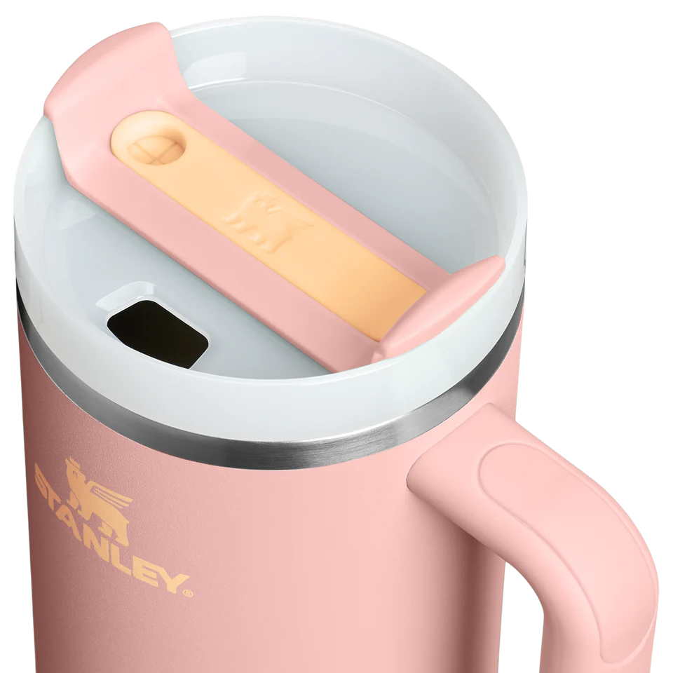 Stanley Quencher H2.0 Flowstate Tumbler 40 OZ - Peach Rose