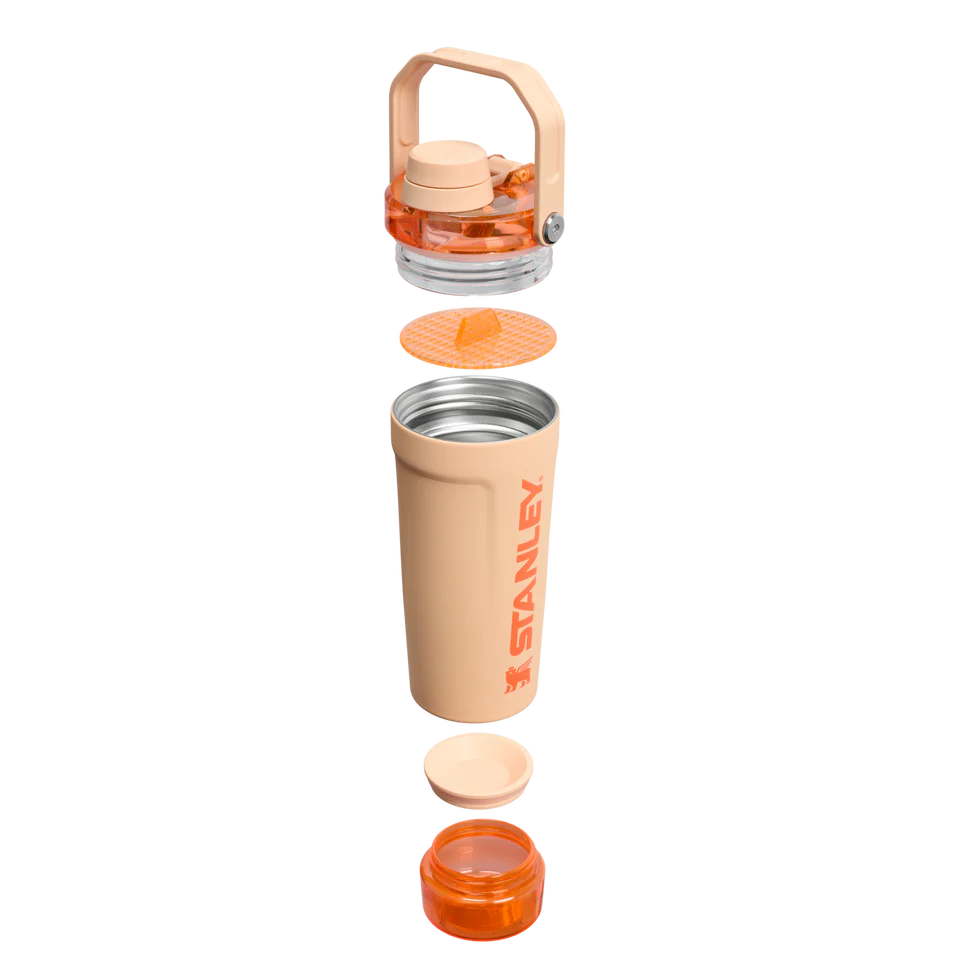 Stanley Vitalize Shaker Bottle 20 OZ - Orange Sherbet