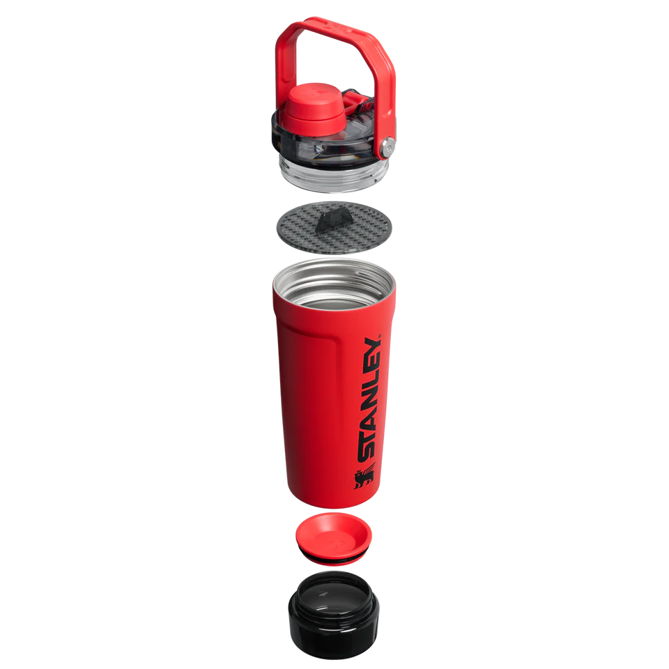 Stanley Vitalize Shaker Bottle 20 OZ - Chili Black