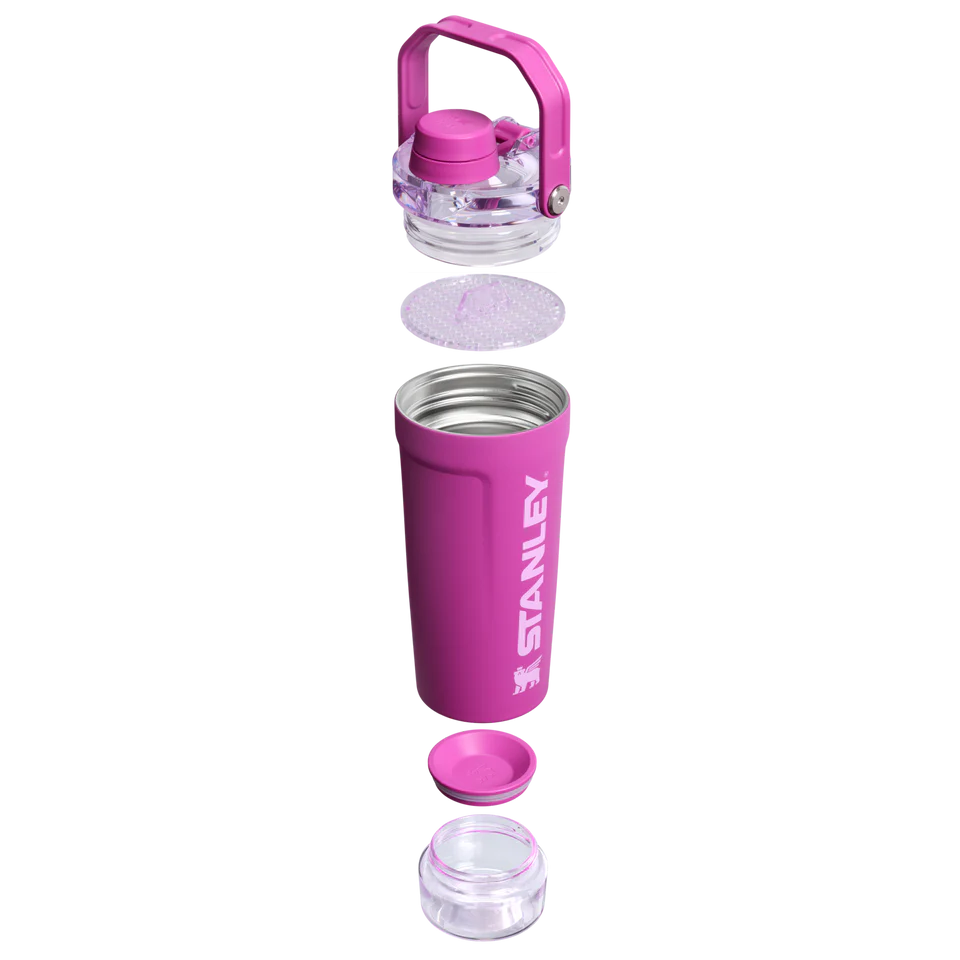 Stanley Vitalize Shaker Bottle 20 OZ - Dark Blossom