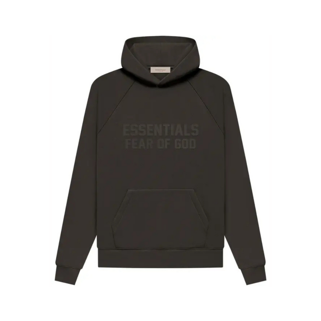 Fear of God Essentials Hoodie SS23 Off Black