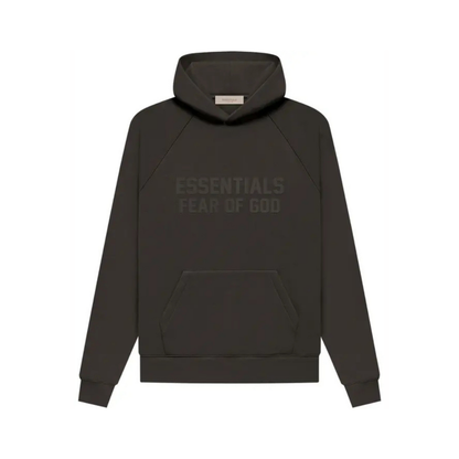Fear of God Essentials Hoodie SS23 Off Black