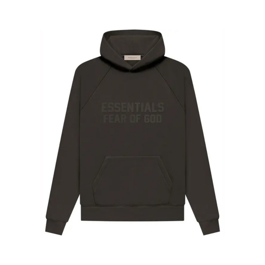 Fear of God Essentials Hoodie SS23 Off Black