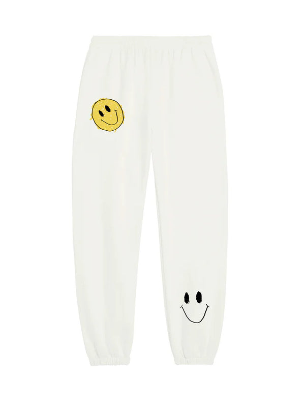 Exhale Label Jogger White - Yashika - reference