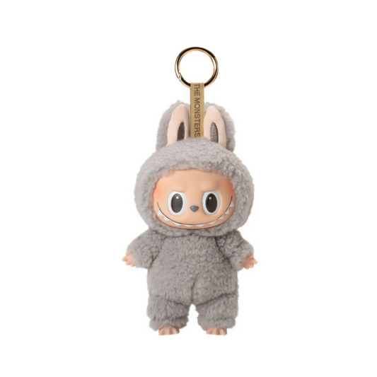 Pop Mart Labubu The Monsters Exciting Macarons Sesame Bean Vinyl Plush Pendant