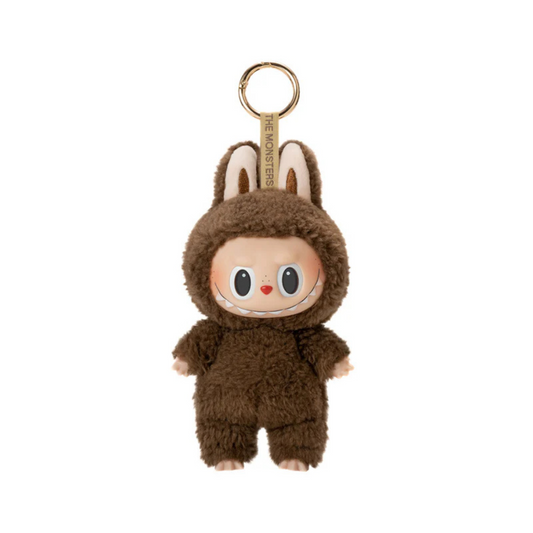 Pop Mart Labubu The Monsters Tasty Macarons Chestnut Cocoa Vinyl Plush Pendant (Secret Chase Edition)