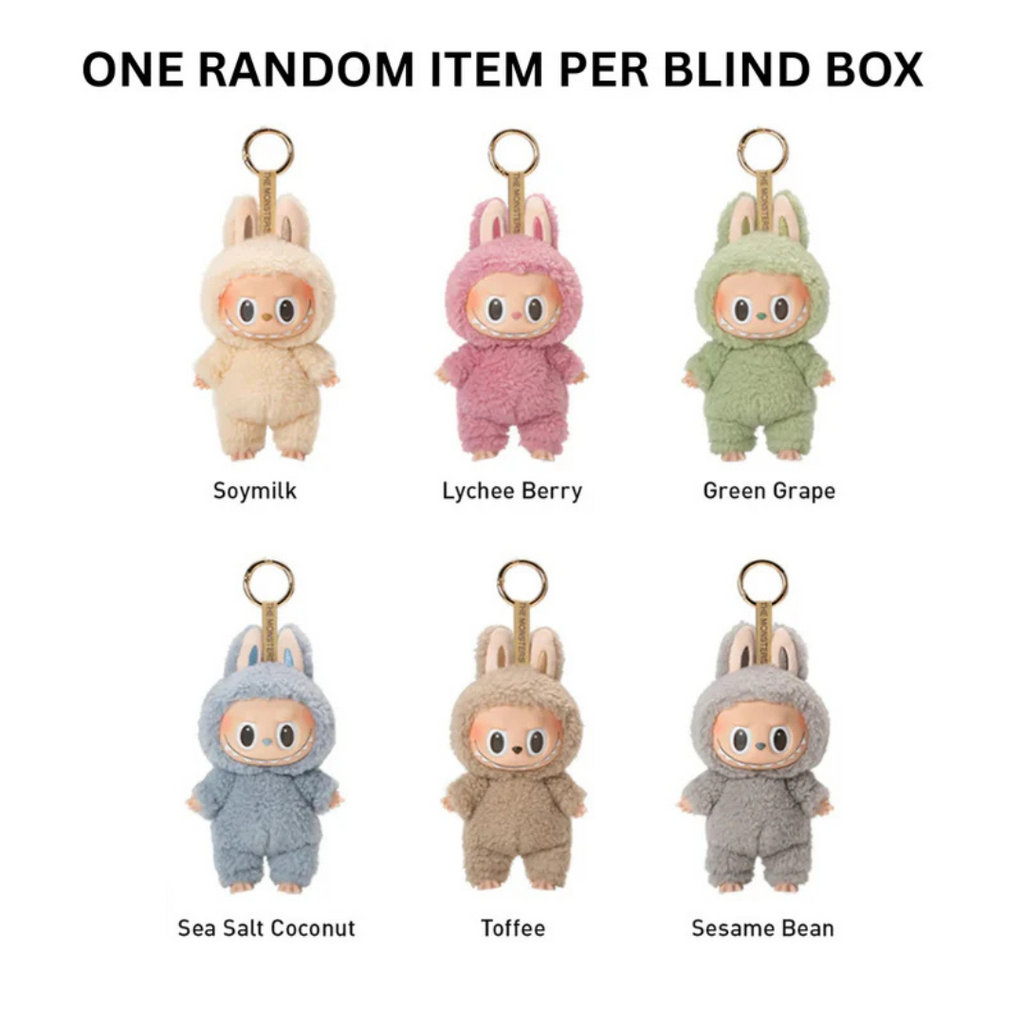 Pop Mart Labubu The Monsters Exciting Macarons Vinyl Face Sealed Case (Pack of 1)