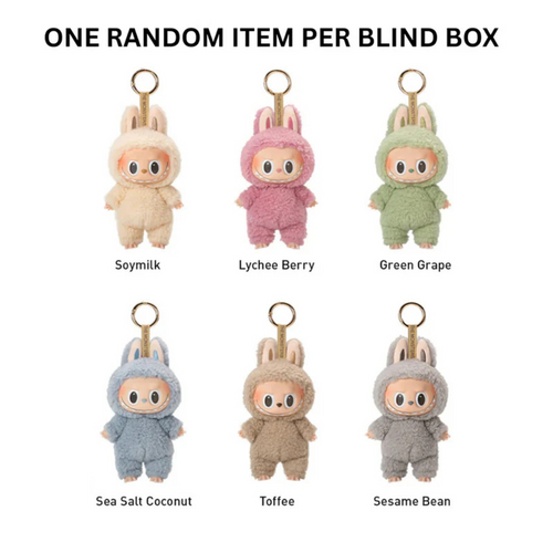 Pop Mart Labubu The Monsters Exciting Macarons Vinyl Face Sealed Case (Pack of 1)