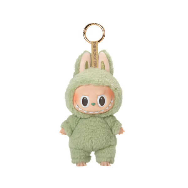 Pop Mart Labubu The Monsters Exciting Macarons Green Grape Vinyl Plush Pendant - reference
