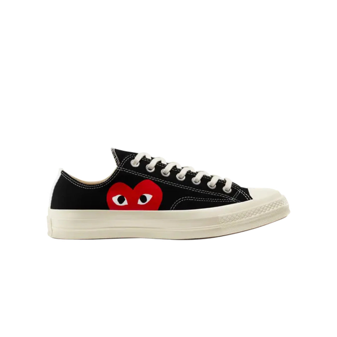 Comme des Garçons PLAY x Converse Chuck 70 Low 'Black' 2023