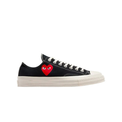 Comme des Garçons PLAY x Converse Chuck 70 Low 'Single Heart - Black'