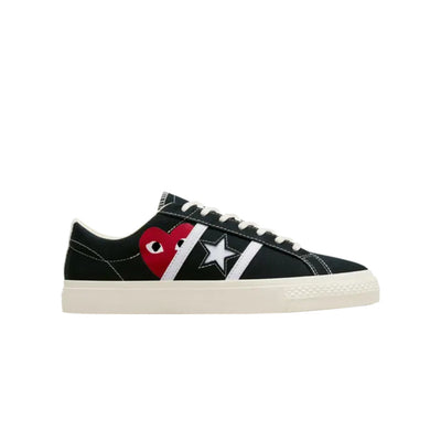Comme des Garçons PLAY x Converse One Star Academy Pro 'Black Egret‘