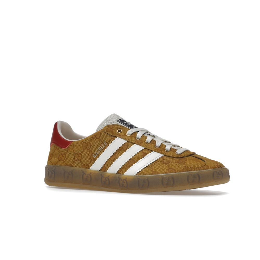 Gucci x Adidas Gazelle GG Beige Brown