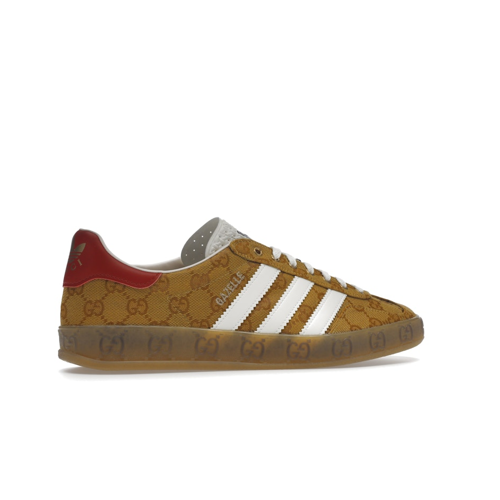 Gucci x Adidas Gazelle GG Beige Brown