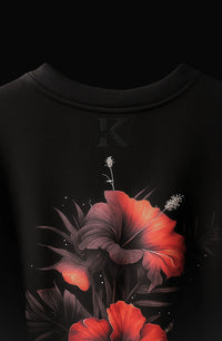 Klaimn Oversized Black T-Shirt - The Rouge