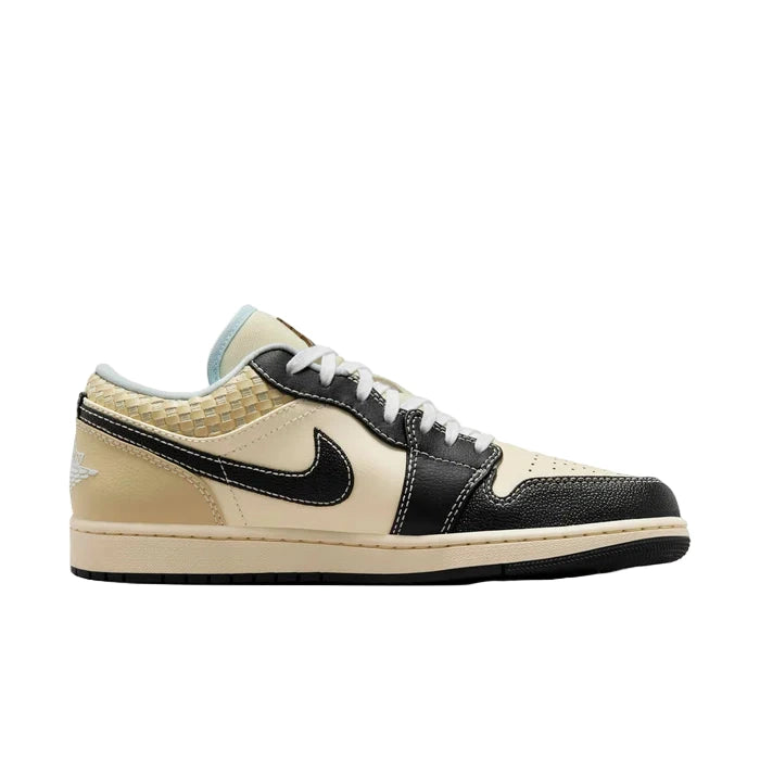 Air Jordan 1 Low SE Coconut Milk Black Muslin