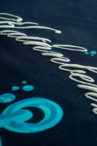 Kathnbenz Navy Blue Croptop - The Oath's Waves