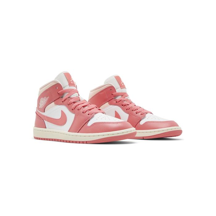 Nike Wmns Air Jordan 1 Mid 'Strawberries and Cream'