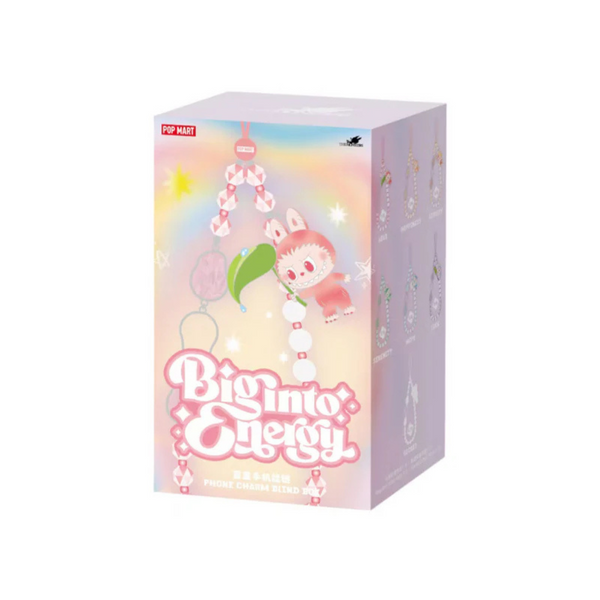 Pop Mart Labubu The Monsters Big Into Energy Series Phone Charm Sealed Case - reference