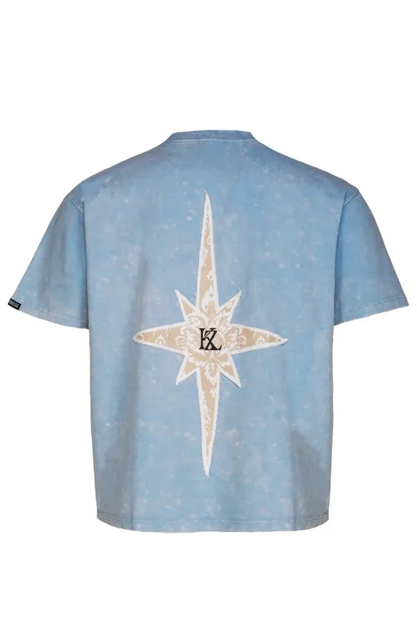 Kathnbenz Oversized Ice Blue T-Shirt - Azure