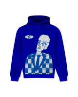 Blue Hoodie Bluetooth