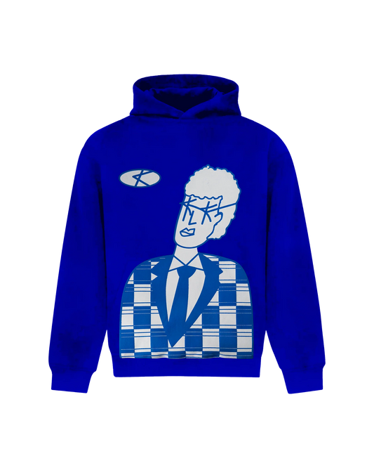 KNN Calcutta Blue Hoodie Bluetooth