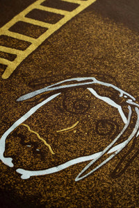 Kathnbenz Oversized Brown T-Shirt - Astro Phantom