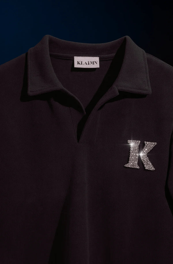 Klaimn Oversized Wine Polo - The Emblem