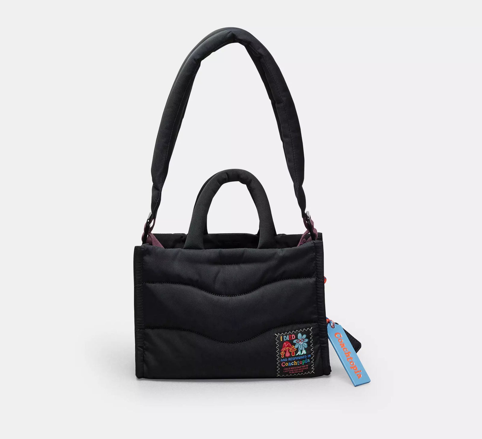 Coach Loop Mini Tote - Black