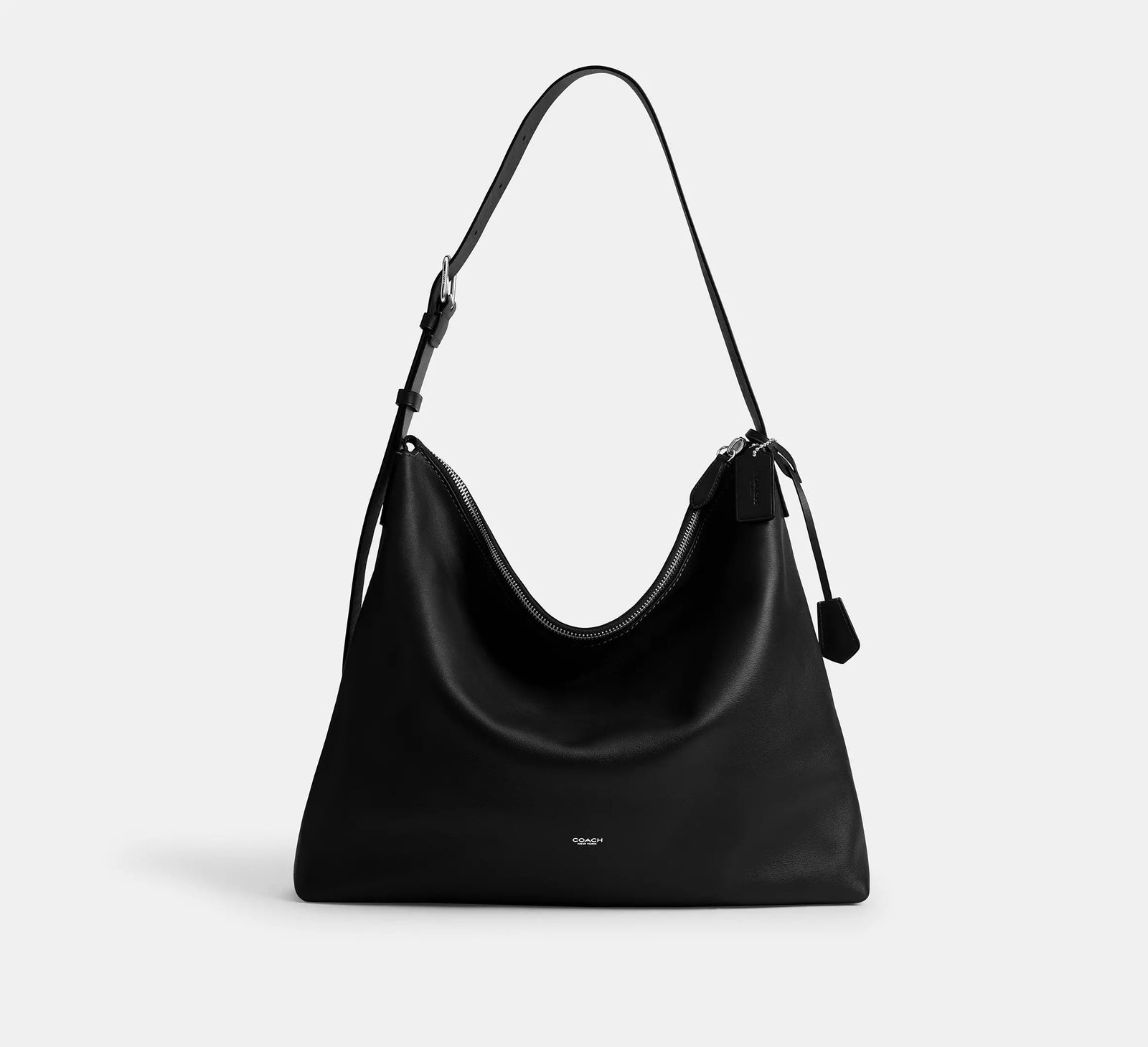 Coach Mott Messenger Bag - Black/Smooth Leather