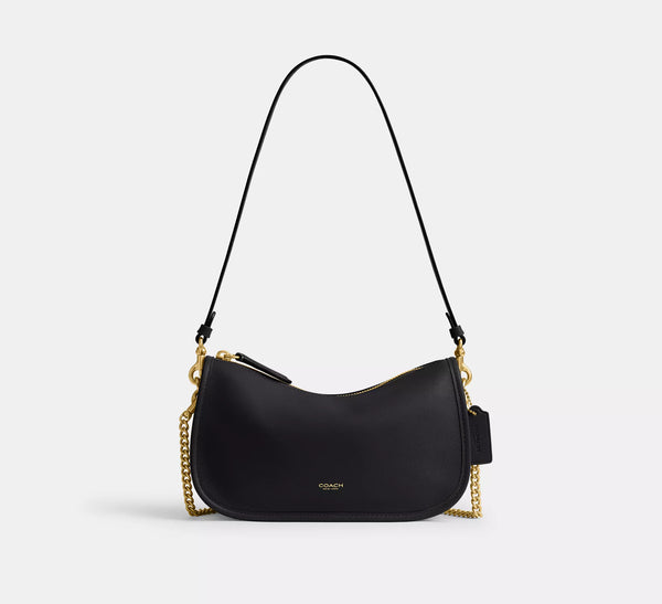Waverly Bag - Black/Brass/Smooth Leather